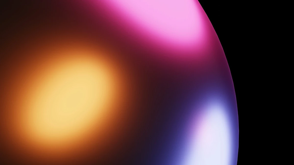 Demo02 A Close Up Of A Black Background With A Blurry Color